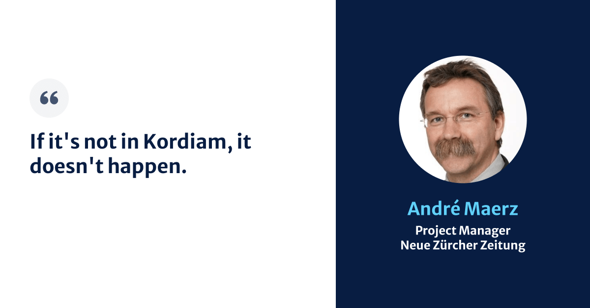 Kordiam & Neue Zürcher Zeitung (NZZ): A Case Study on Elevating Content Planning in a Newsroom