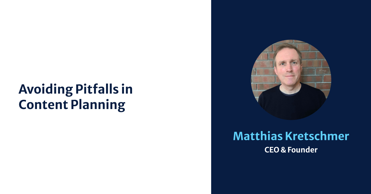 Navigating Digital Transformation with Kordiam - Avoiding Pitfalls in Content Planning