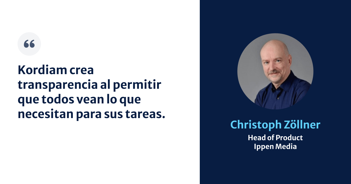 Una historia de éxito de Kordiam en Ippen.Media: facilitar los flujos de trabajo colaborativos entre redacciones
